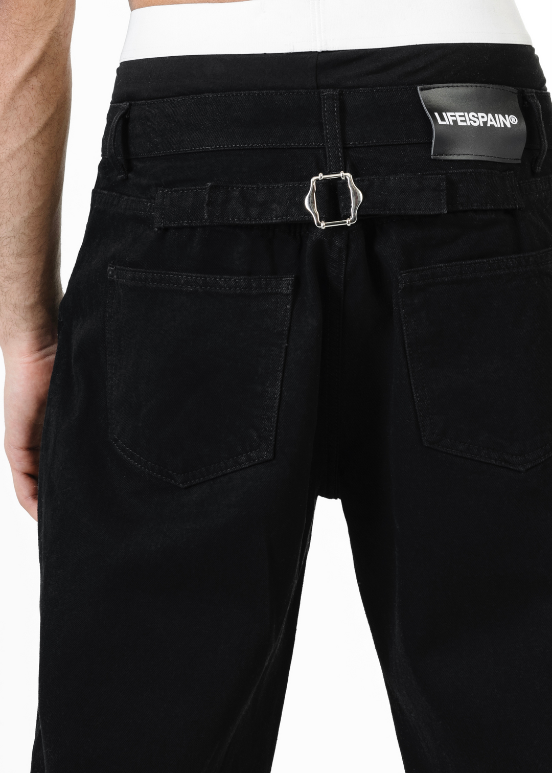 Boxer Banded Baggy Jeans – LIFEISPAIN