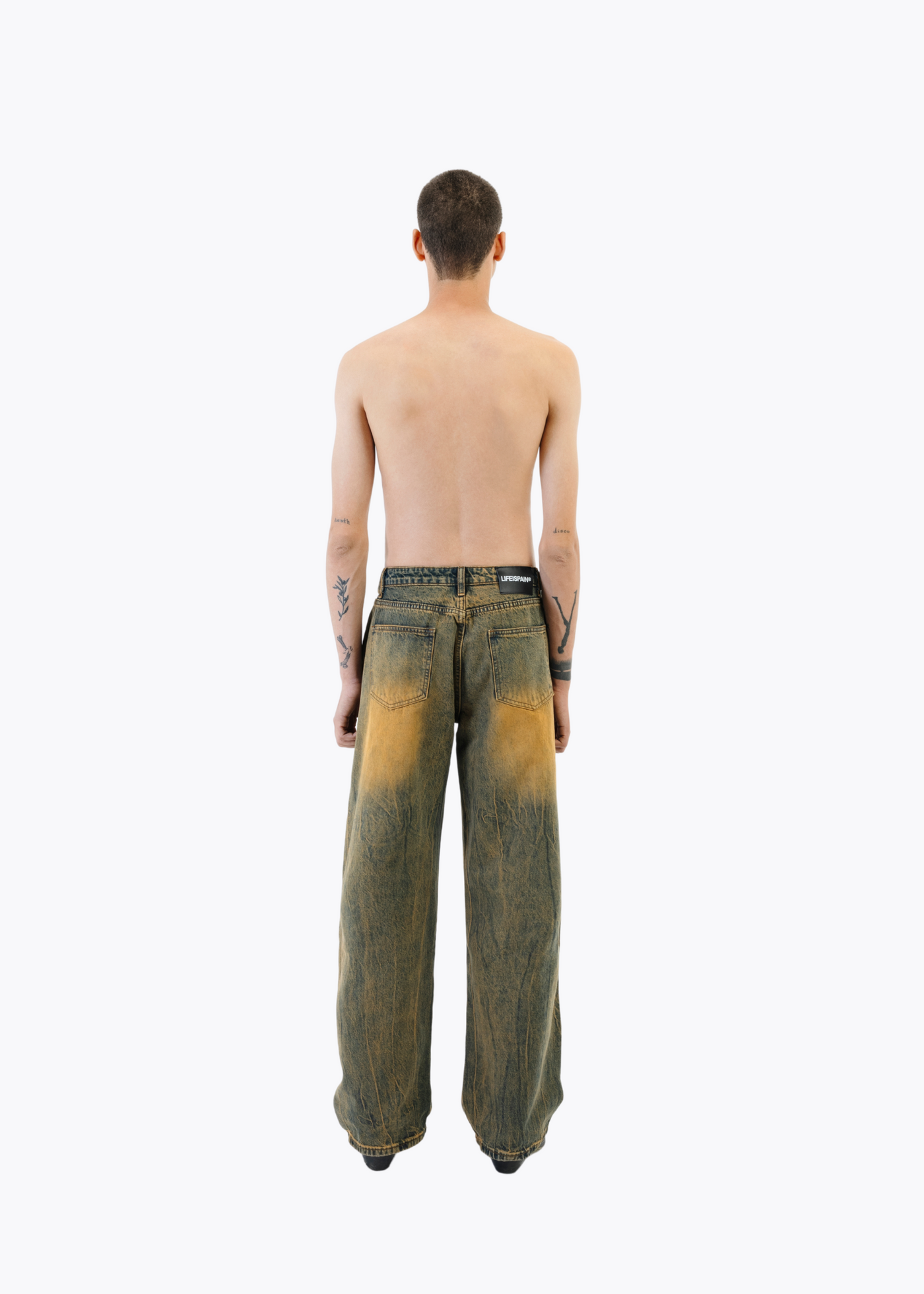 Solar washed Baggy jeans