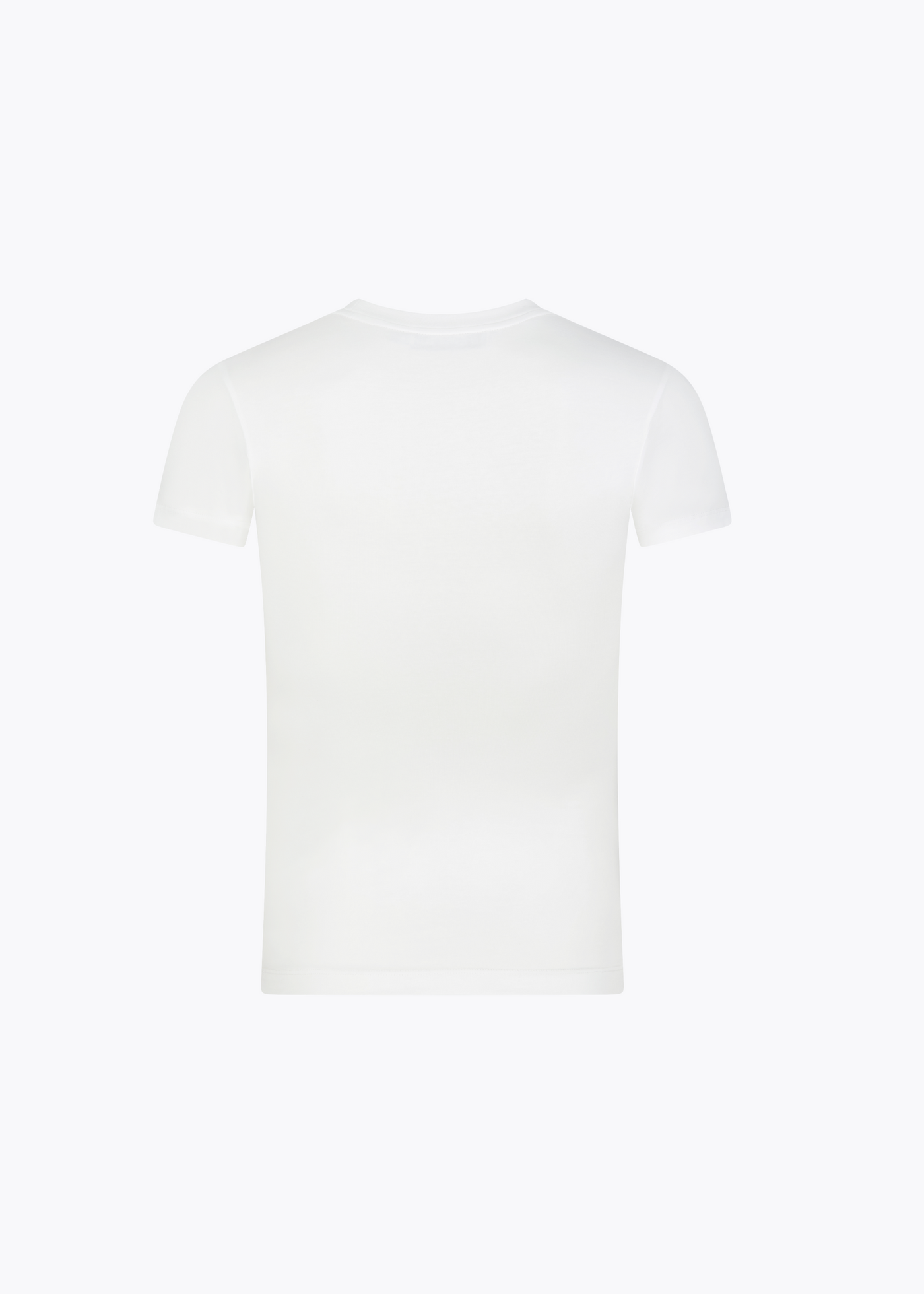 Weißes Slim-Fit T-Shirt