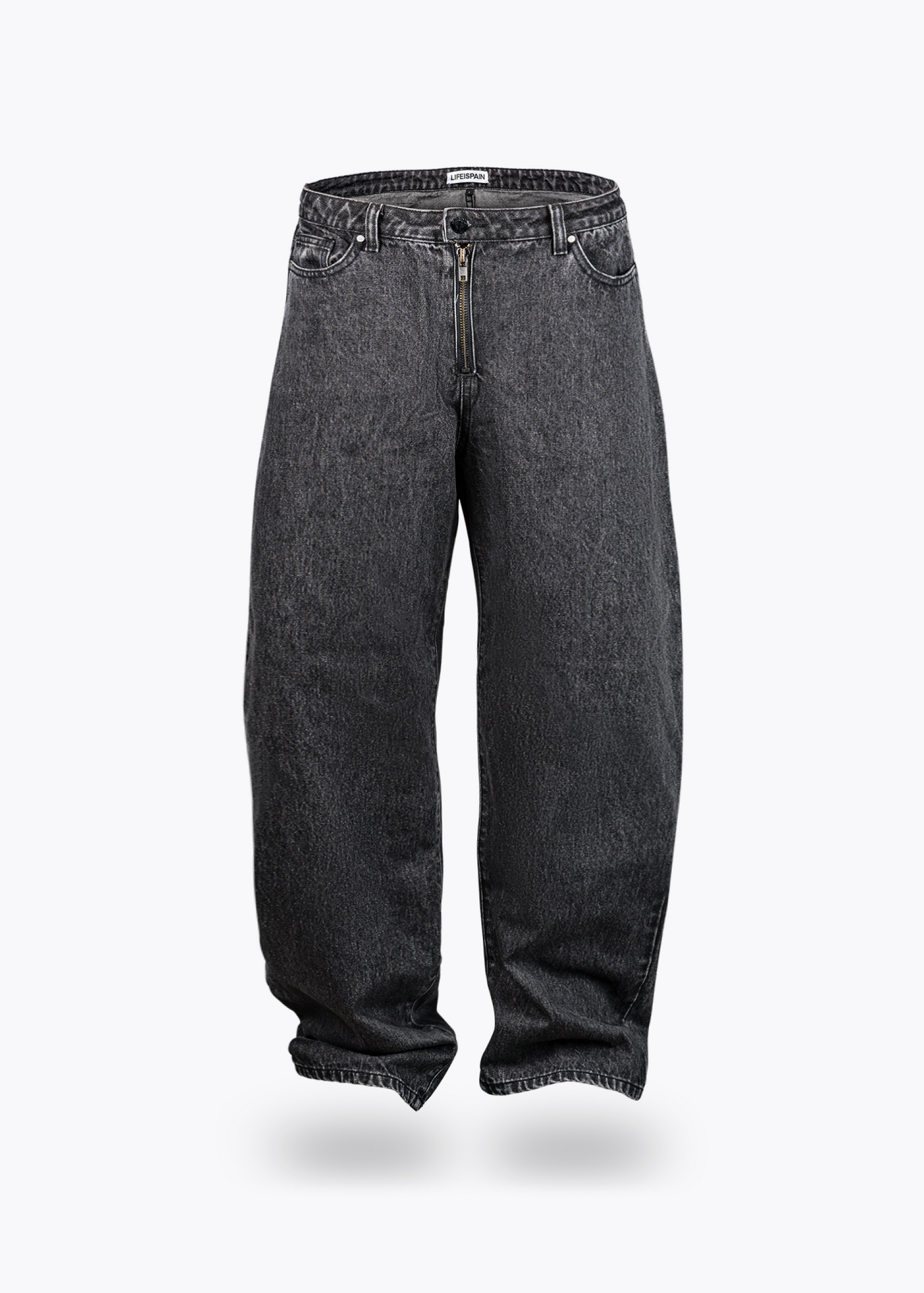 Basic graue quickie Jeans