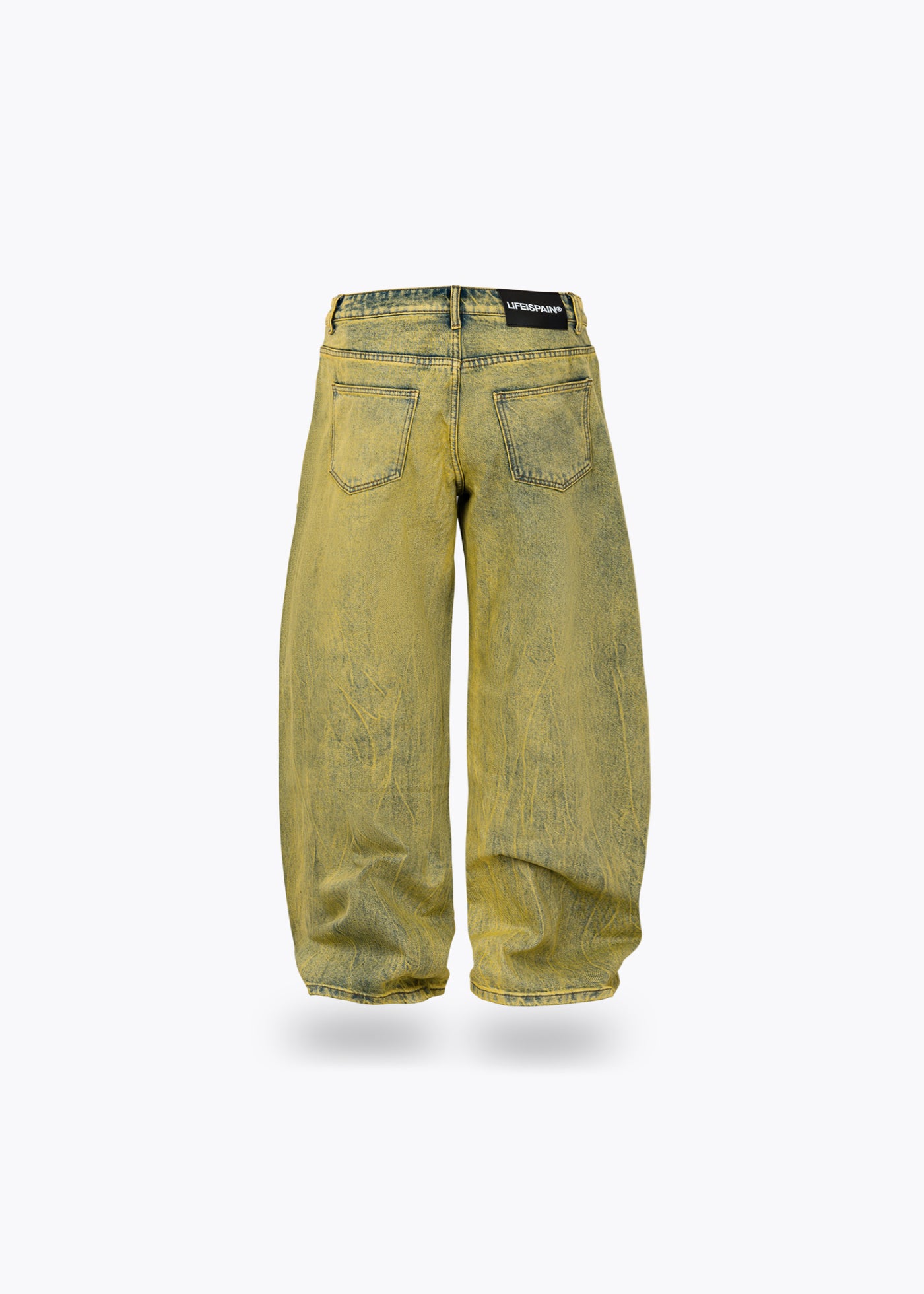 Grounded green quickie jeans