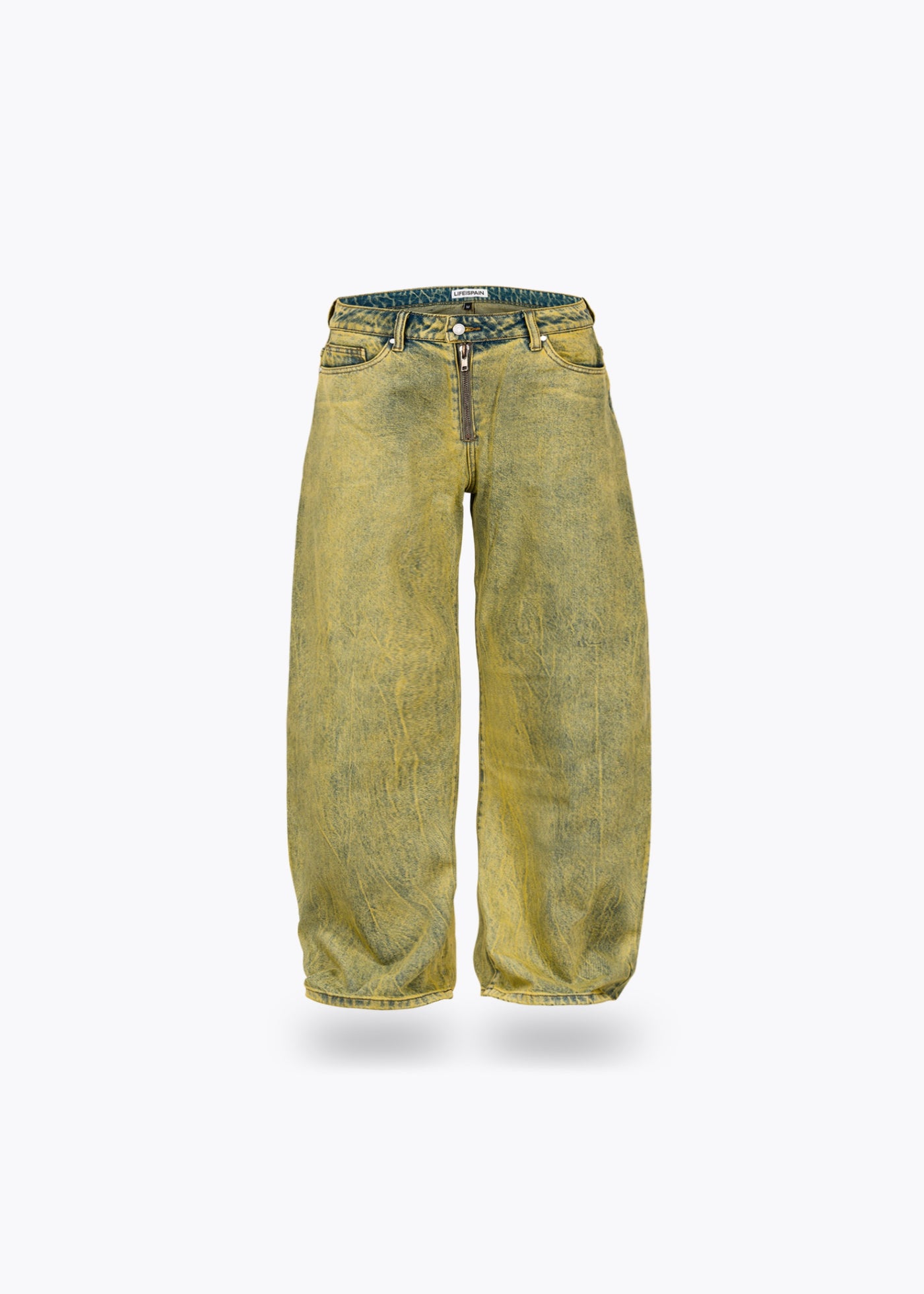 Grounded green quickie jeans