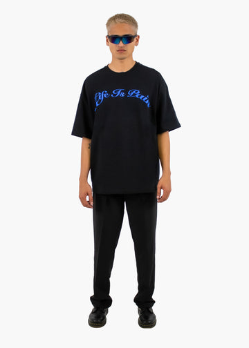 Black oversized T-shirt