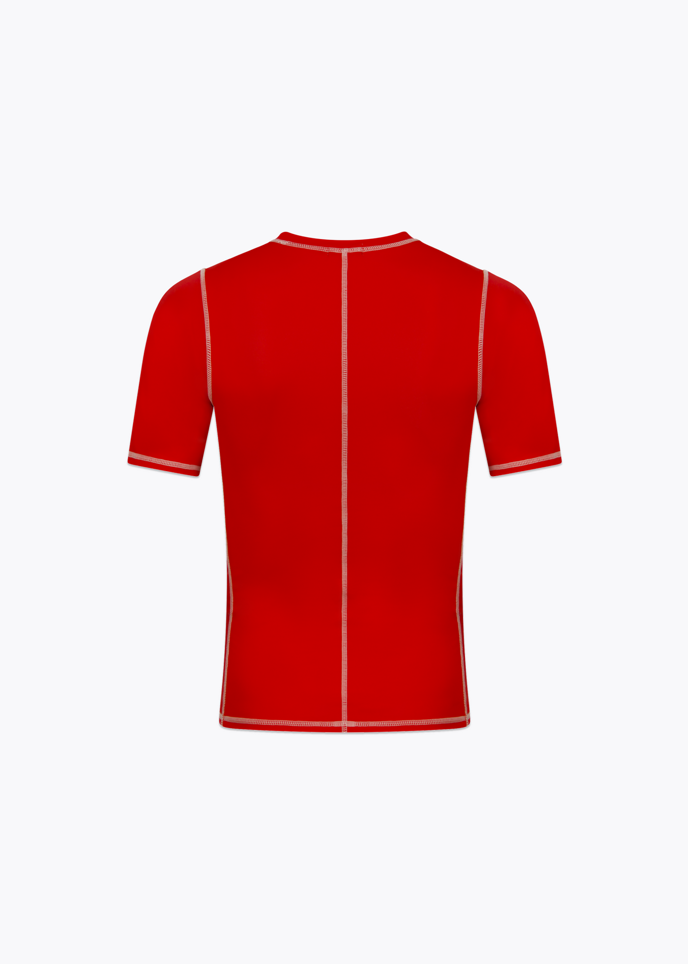 Rotes Nylon T-shirt